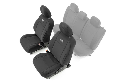 Fundas de Asiento | Delantero | Cabina Doble | Toyota Tacoma 2WD/4WD (2016-2023)
