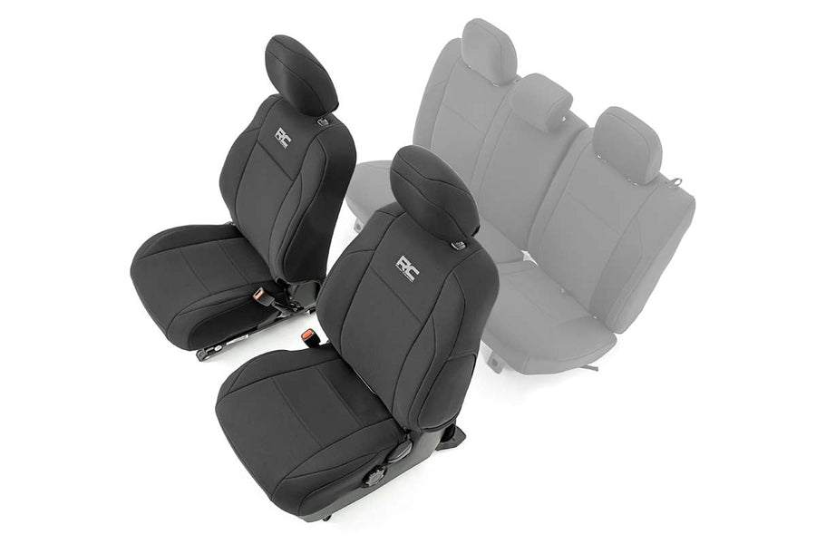 Fundas de Asiento | Delantero | Cabina Doble | Toyota Tacoma 2WD/4WD (2016-2023)