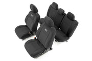 Fundas de Asiento | Delantero y Trasero | Cabina Doble | Toyota Tacoma 2WD/4WD (2016-2023)