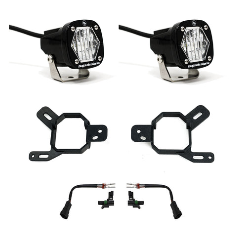 Kit de Faros de Niebla Baja Designs S1 Fog Pocket Light Kit | GMC/Chevy 2023-2026 Canyon/Colorado; 2024-2026 Yukon, 2500/3500; 2022-2026 Sierra 1500 AT4-X