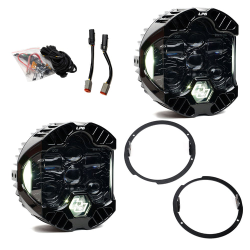 Luz Auxiliar LED Baja Designs DOT LP6 LED Headlight Kit | Jeep 2007-2018 Wrangler JK