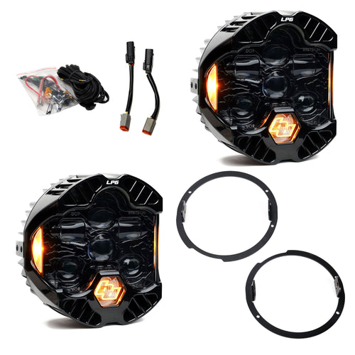 Luz Auxiliar LED Baja Designs DOT LP6 LED Headlight Kit | Jeep 2007-2018 Wrangler JK