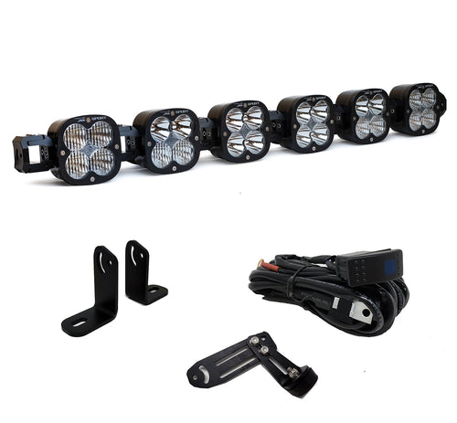 Luz auxiliar LED Baja Designs XL Linkable Roof Mount Light Kit - Polaris 2020-2026 RZR Pro XP; 2024 RZR Turbo R (Model: XL Sport Linkable, Light Pattern: Multi Pattern, Color: Clear, Wiring Type: Toggle)