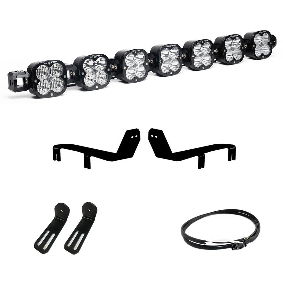 Luz auxiliar LED Baja Designs Ford XL Linkable Bumper Light Kit - Ford 2017-20 F-150; NOTE: Raptor (Model: XL Pro Linkable, Light Pattern: Multi Pattern, Color: Clear)