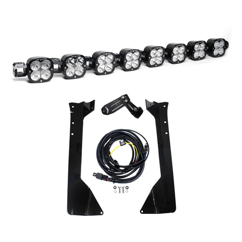Luz Auxiliar LED Baja Designs Jeep JK XL Linkable Roof kit de soporte de luces | Jeep 2007-18 Wrangler JK