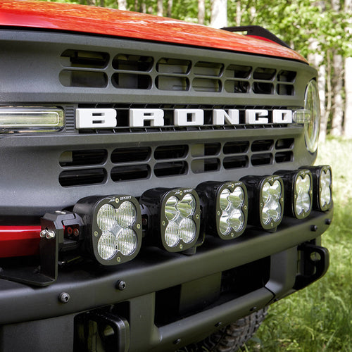 Luz Auxiliar LED Baja Designs Ford XL Linkable Bumper kit de luces | Ford 2021-2026 Bronco; 2022-2026 Bronco Raptor; NOTE: con OE Steel Bumper