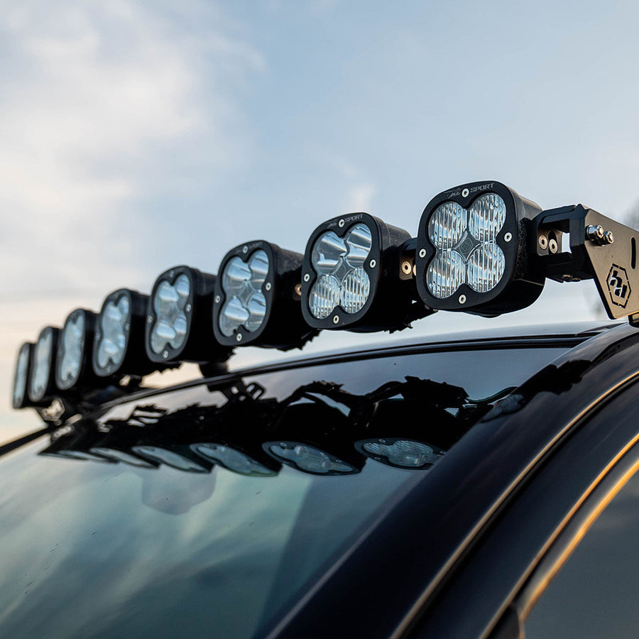 Barra de luz LED Baja Designs Toyota XL Linkable Light Bar Roof Kit - 2005-23 Tacoma (Model: XL Sport Linkable, Light Pattern: Multi Pattern, Color: Clear)