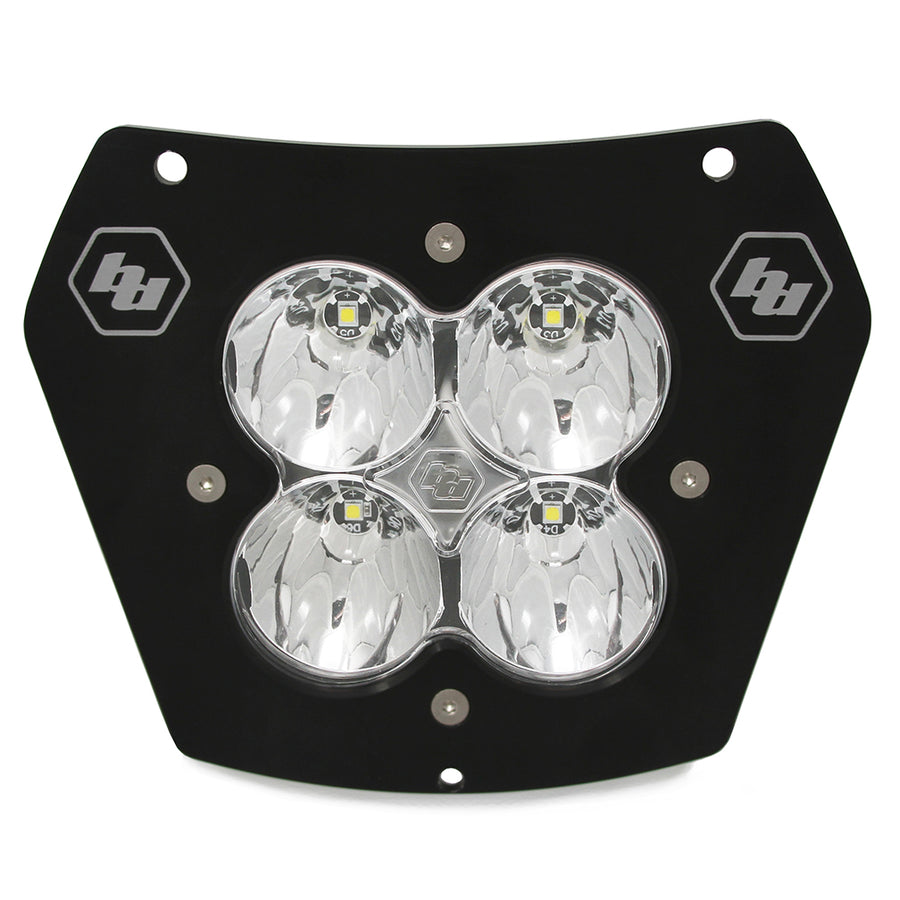 Luz auxiliar LED Baja Designs Husqvarna XL80 (D/C) Headlight Kit - Husqvarna 2016 701; 2015-16 FE250/FE350/FE350S/FE450/FE501/FE501S (Light Pattern: Trail, Color: Clear)