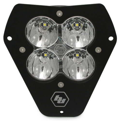 Luz Auxiliar LED Baja Designs KTM XL80 (D/C) Headlight Kit | KTM 2008-13 250 XCF-W; 2012-13 350 EXC-F; 2009-10 400 XC-W; 2008-11 450 EXC-R; 2008-13 450 XC-W; 2012-13 500 EXC; 2012-13 500 XC-W; 2008-11 530 EXC-R/530 XC-W (Light Pattern: Trail, Color: