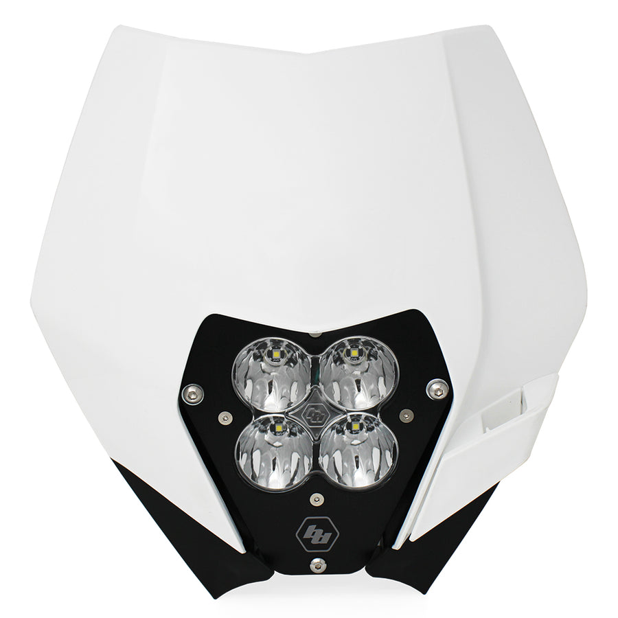 Luz Auxiliar LED Baja Designs KTM XL80 (D/C) Headlight Kit con '08-13 Shell | KTM 2008-13 250 XCF-W; 2012-13 350 EXC-F; 2009-10 400 XC-W; 2008-11 450 EXC-R; 2008-13 450 XC-W; 2012-13 500 EXC; 2012-13 500 XC-W; 2008-11 530 EXC-R/530 XC-W (Light Patter