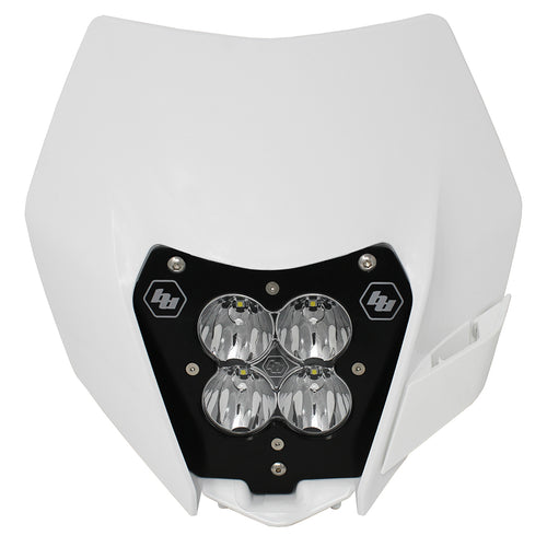 Luz Auxiliar LED Baja Designs KTM XL80 (D/C) Headlight Kit con '14-16 Shell | KTM 2014-16 250 XCF-con350 EXC-F/450 XC-con500 EXC; 2013-16 500 XC-W