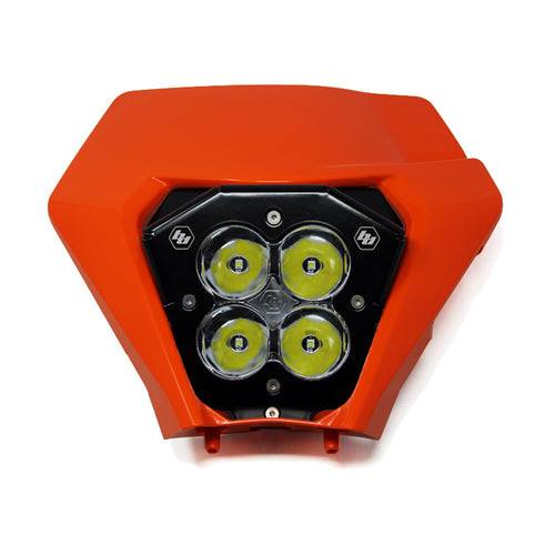 Luz Auxiliar LED Baja Designs KTM XL80 (D/C) Headlight Kit con '20-21 Shell | KTM 2020-22 150 XC-W TPI/250 XC TPI/250 XC-W TPI/300 XC-W TPI/300 XC-W TPI; 2020-22 300 XC-W TPI; 2020-23 350 EXC-F/350 XCF-con500 EXC-F/500 XCF-W (Light Pattern: Trail, Co