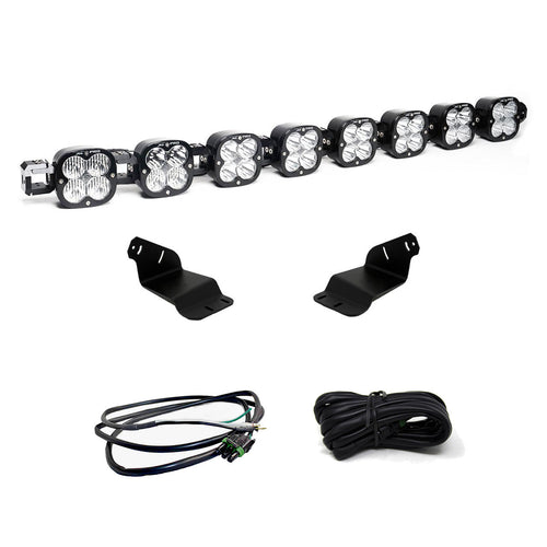 Luz auxiliar LED Baja Designs XL Linkable Roof Mount Light Kit - Ford 2021-2026 Bronco; 2022-2026 Bronco Raptor (Model: XL Pro Linkable, Light Pattern: Multi Pattern, Color: Clear, Wiring Type: Upfitter)
