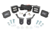 Kit de Luces LED | Montaje en Jaula | 2" Negro Pair | Honda Pioneer 1000
