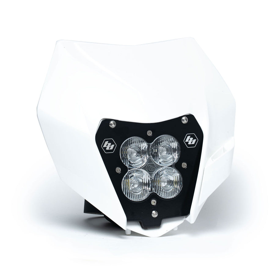 Luz auxiliar LED Baja Designs XL40 (A/C) LED Headlight Kit w/ KTM '14-16 Shell - KTM 250-300 XC ('13-16); 200 XC-W ('13-16) (Light Pattern: Trail, Color: Clear)