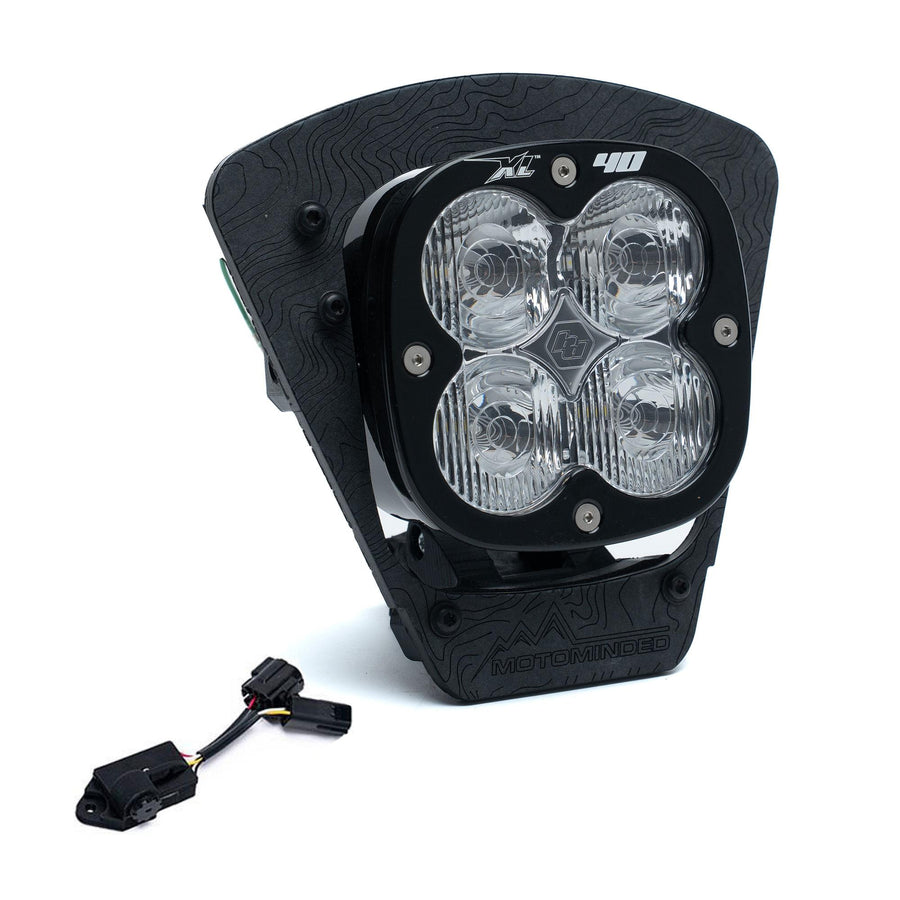 Luz auxiliar LED Baja Designs XL40 (D/C) LED Headlight Kit w/ Dimmer - GasGas ES; EC ('24-26) (Light Pattern: Trail, Color: Clear)