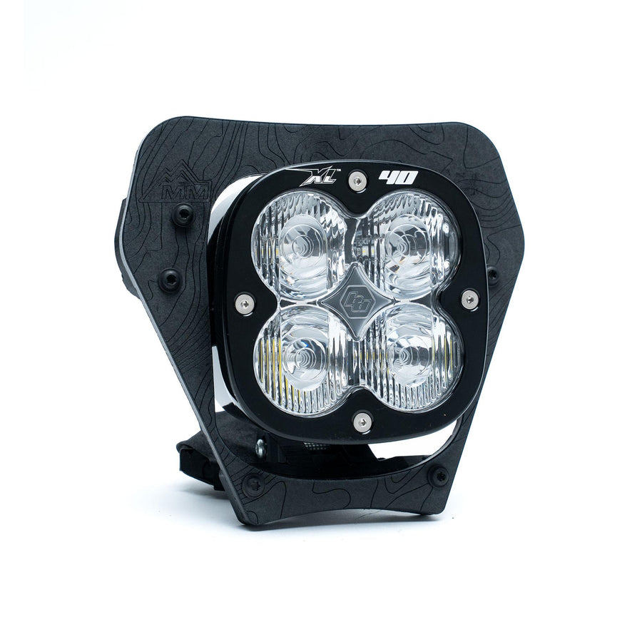 Luz auxiliar LED Baja Designs XL40 (D/C) LED Headlight Kit - KTM 150-300 XC-W; 350-500 EXC-F/XW-F; 450 XCF-W ('24-26) (Light Pattern: Trail, Color: Clear)