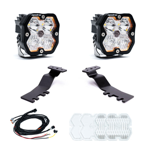 Kit de Luces A-Pillar Baja Designs Squadron 2.0 Sport A-Pillar Light Kit | Toyota 2024-26 Tacoma
