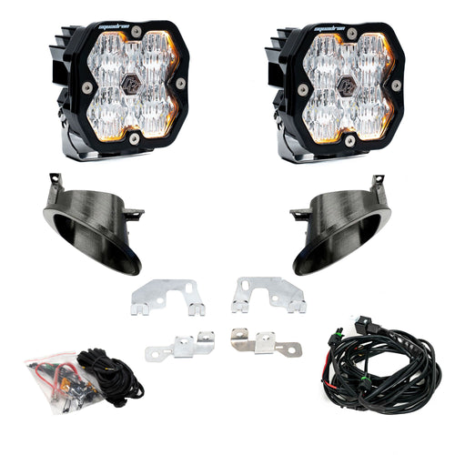 Kit de Faros de Niebla Baja Designs Squadron 2.0 Sport Fog Pocket Light Kit | Mercedes 2014-18 Sprinter Van 2500/3500