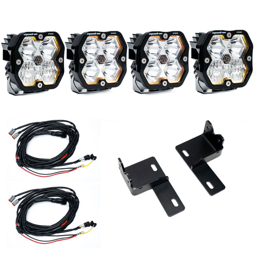 Luz Auxiliar LED Baja Designs Squadron 2.0 Pro Behind-the-Grille kit de luces | Toyota 2025-26 4Runner