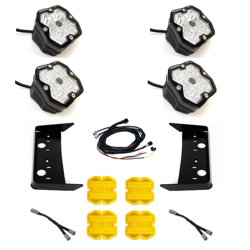 Luz Auxiliar LED Baja Designs Squadron 2.0 Pro Vent Kit | Toyota 2022-26 Tundra