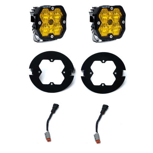 Kit de Faros de Niebla Baja Designs Squadron 2.0 Sport Fog Pocket Light Kit | Ford 2006-14 F-150; Toyota 2005-11 Tacoma; 2007-13 Tundra