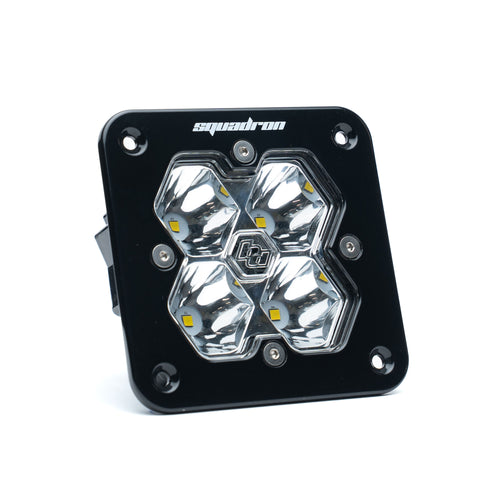 Luz Auxiliar LED Baja Designs Squadron 2.0 Sport negro Flush Mount LED Auxiliary Light Pod | Universal