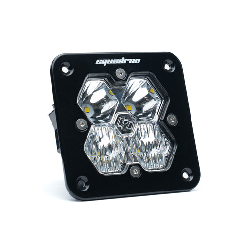 Luz Auxiliar LED Baja Designs Squadron 2.0 Sport negro Flush Mount LED Auxiliary Light Pod | Universal