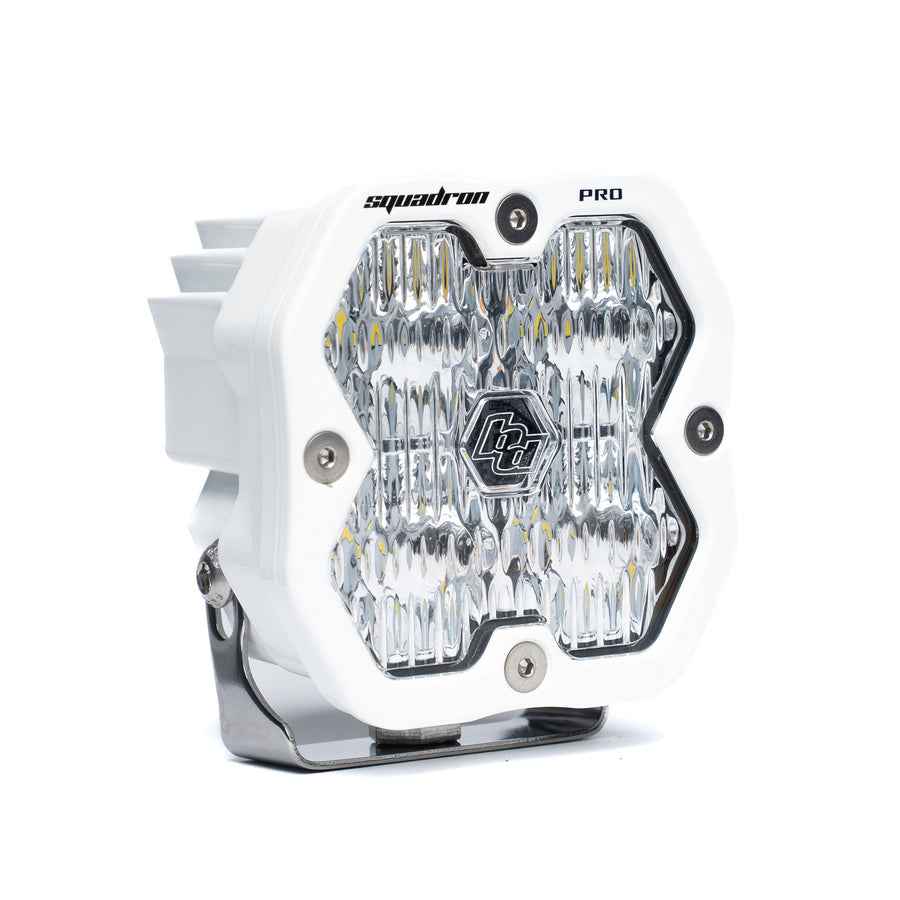 Luz auxiliar LED Baja Designs Squadron 2.0 Pro White LED Auxiliary Light Pod - Universal (Light Pattern: Wide Cornering, Color: Clear)