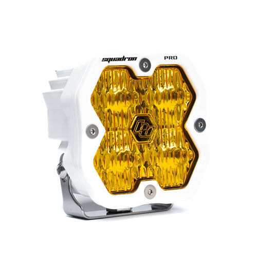 Luz auxiliar LED Baja Designs Squadron 2.0 Pro White LED Auxiliary Light Pod - Universal (Light Pattern: Wide Cornering, Color: Baja Amber)