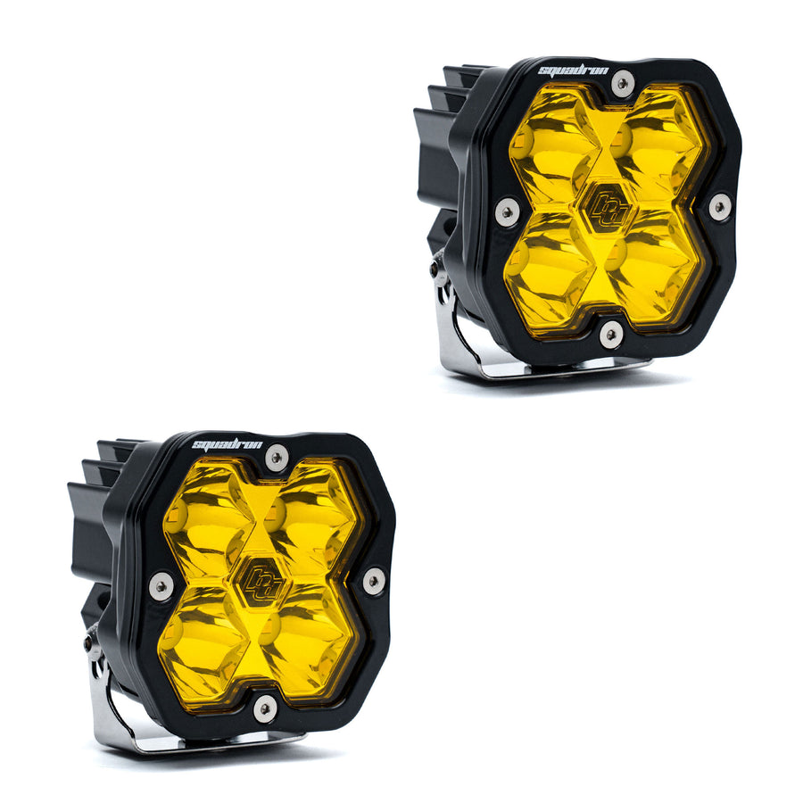 Luz Auxiliar LED Baja Designs Squadron 2.0 Sport negro LED Auxiliary Light Pod par | Universal