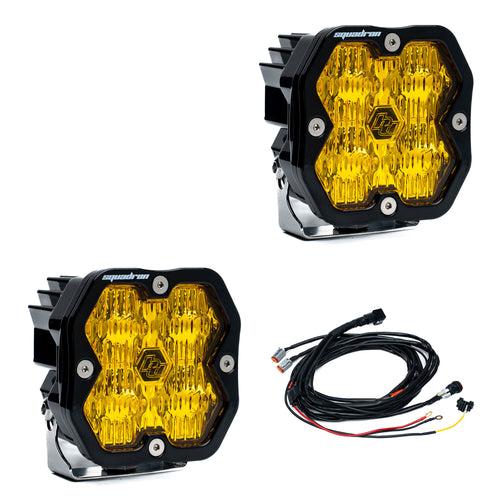 Luz Auxiliar LED Baja Designs Squadron 2.0 Sport negro LED Auxiliary Light Pod par | Universal
