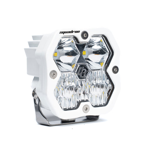 Luz auxiliar LED Baja Designs Squadron 2.0 Sport White LED Auxiliary Light Pod - Universal (Light Pattern: Driving/Combo, Color: Clear)