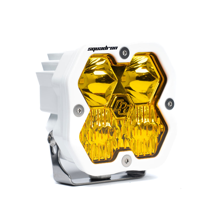 Luz auxiliar LED Baja Designs Squadron 2.0 Sport White LED Auxiliary Light Pod - Universal (Light Pattern: Driving/Combo, Color: Baja Amber)