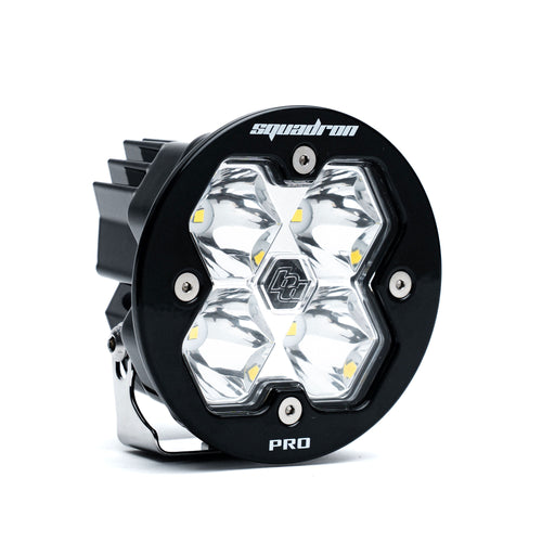 Luz Auxiliar LED Baja Designs Squadron-R 2.0 Pro negro LED Auxiliary Light Pod | Universal