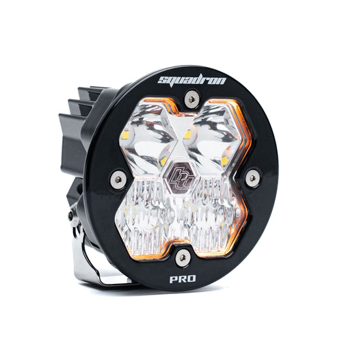 Luz Auxiliar LED Baja Designs Squadron-R 2.0 Pro negro LED Auxiliary Light Pod | Universal