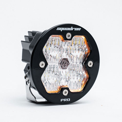 Luz Auxiliar LED Baja Designs Squadron-R 2.0 Pro negro LED Auxiliary Light Pod | Universal