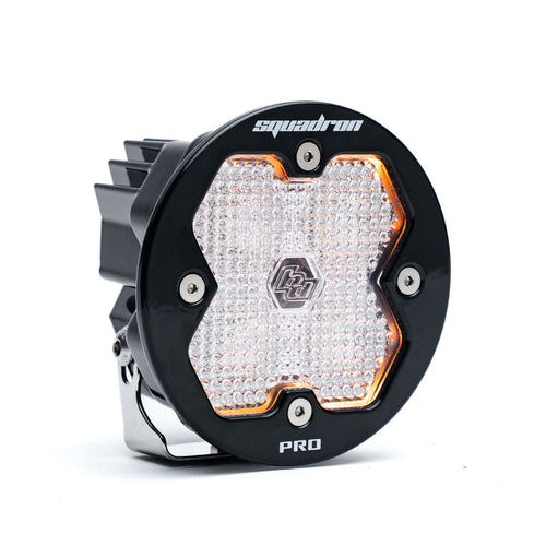Luz Auxiliar LED Baja Designs Squadron-R 2.0 Pro negro LED Auxiliary Light Pod | Universal