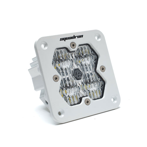 Luz Auxiliar LED Baja Designs Squadron 2.0 Sport White Flush Mount LED Auxiliary Light Pod | Universal