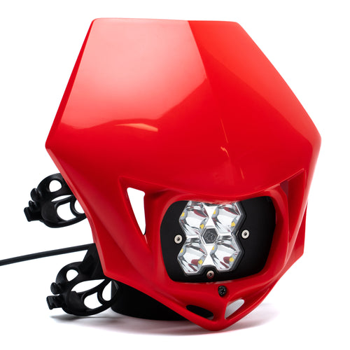 Luz Auxiliar LED Baja Designs Squadron 2.0 Sport Motorcycle (D/C) LED Headlight Kit conShell | Universal