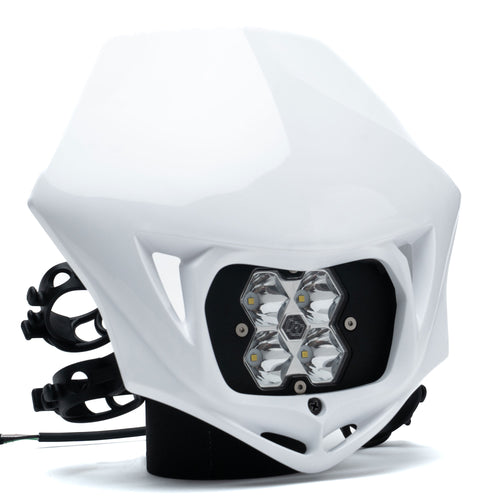 Luz Auxiliar LED Baja Designs Squadron 2.0 Sport Motorcycle (D/C) LED Headlight Kit conShell | Universal