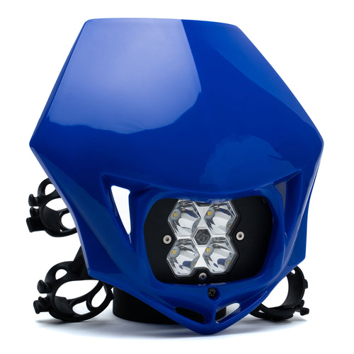 Luz Auxiliar LED Baja Designs Squadron 2.0 Sport Motorcycle (A/C) LED Headlight Kit conShell | Universal