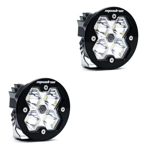 Luz Auxiliar LED Baja Designs Squadron-R 2.0 Sport negro LED Auxiliary Light Pod par | Universal