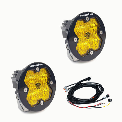 Luz Auxiliar LED Baja Designs Squadron-R 2.0 Sport negro LED Auxiliary Light Pod par | Universal