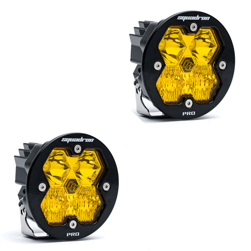 Luz Auxiliar LED Baja Designs Squadron-R 2.0 Pro negro LED Auxiliary Light Pod par | Universal
