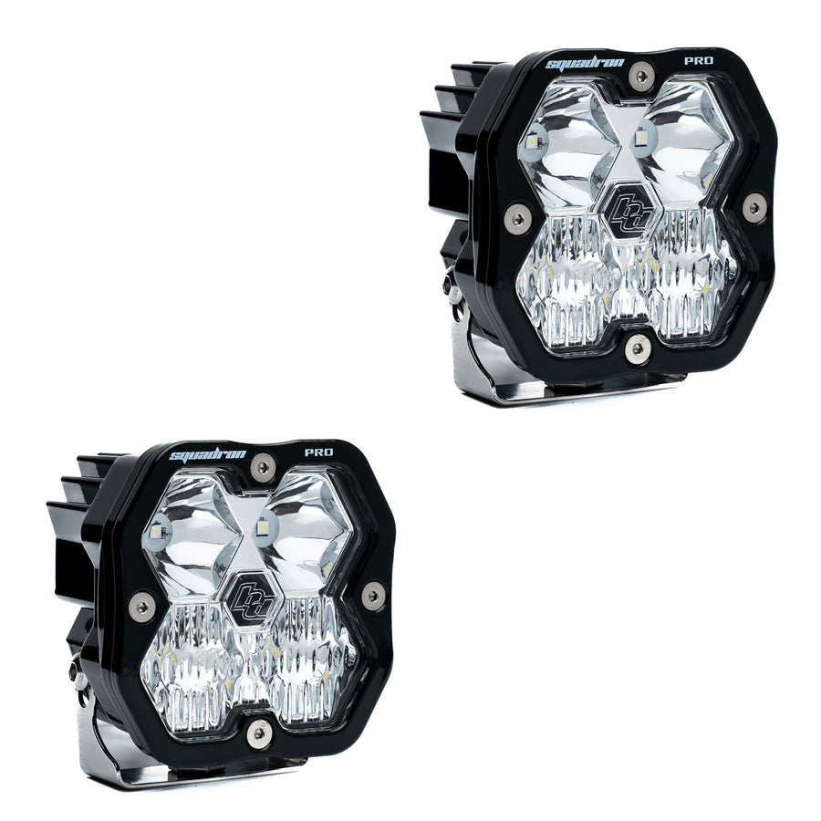 Luz Auxiliar LED Baja Designs Squadron 2.0 Pro negro LED Auxiliary Light Pod par | Universal