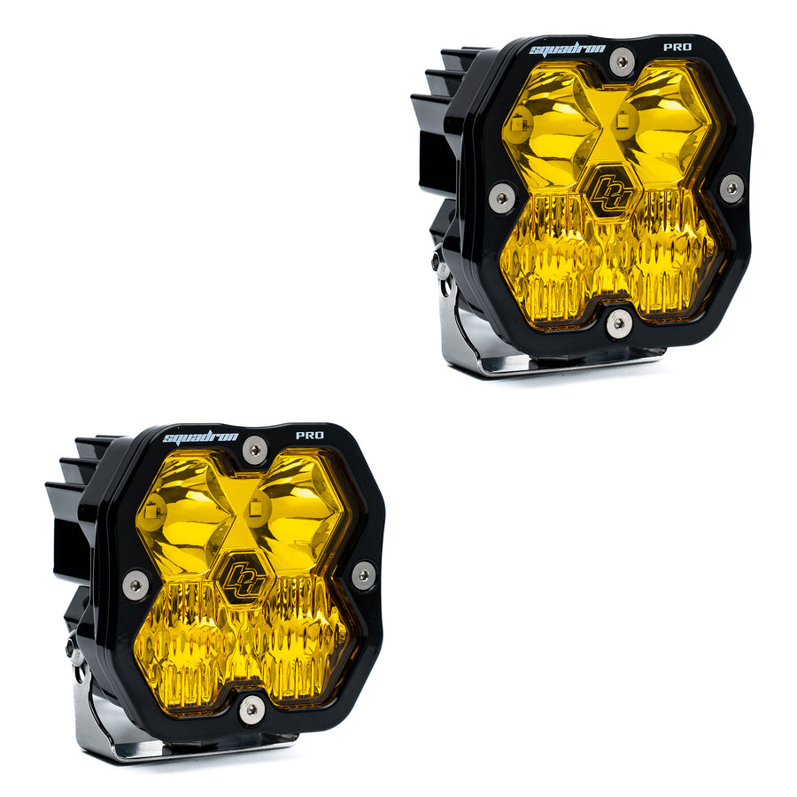 Luz Auxiliar LED Baja Designs Squadron 2.0 Pro negro LED Auxiliary Light Pod par | Universal