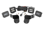Kit de Luces LED | Montaje en Jaula | 2" Negro Pair | Spot | Polaris General XP 4 1000