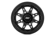 Rough Country 94 Serie Rin | UTV | Negro Mate | 14x7 | 4x156 | +10mm