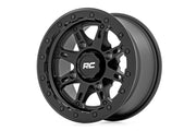 Rough Country 94 Serie Rin | UTV | Negro Mate | 14x7 | 4x156 | +10mm
